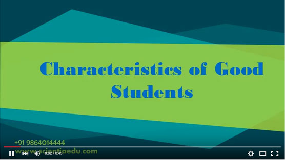 Characteristics Of Good Students