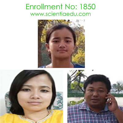 Enrollment No: 1850